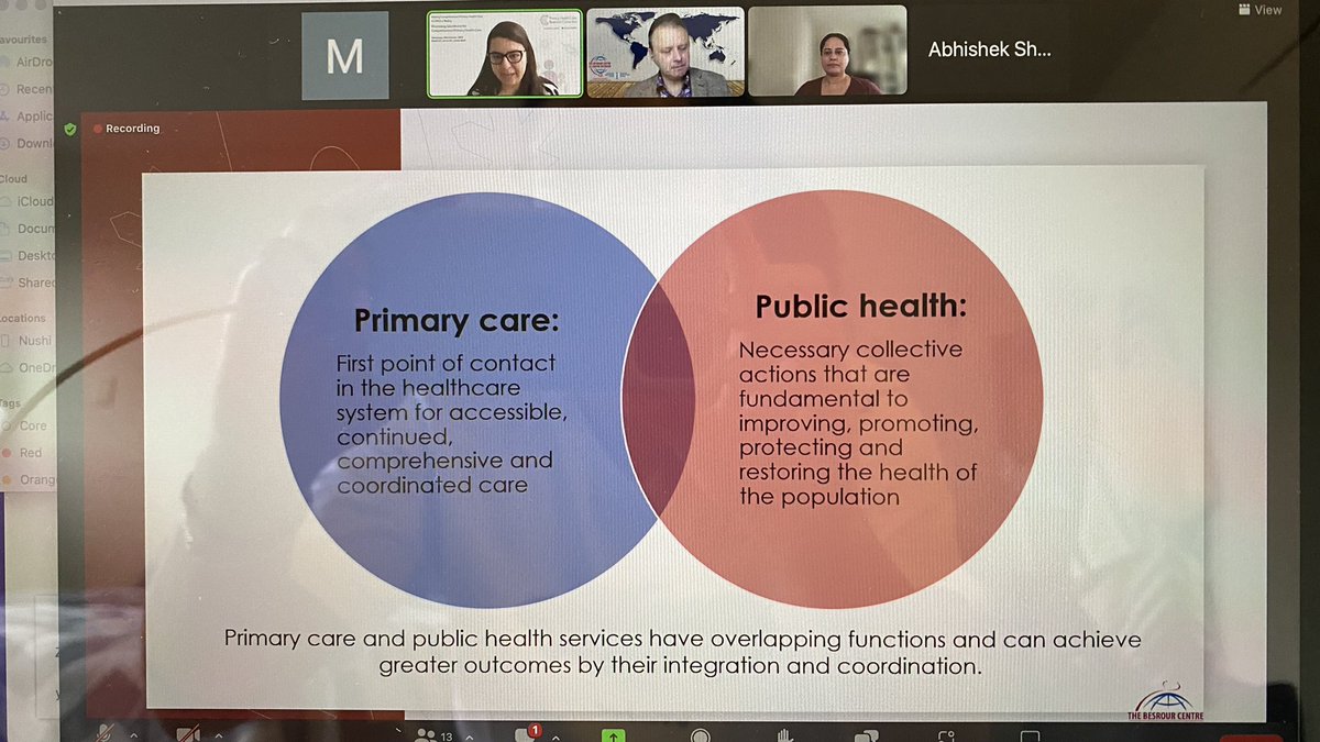 What lies at the intersection of #PrimaryCare and #PublicHealth ?