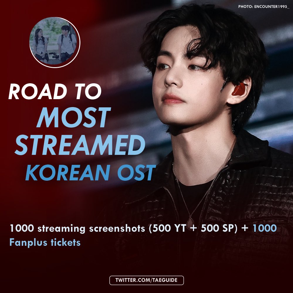.@typagirlIs will donate 100K Fanplus voting tickets for Taehyung if we get 1000 streaming screenshots of Christmas Tree 500 ss for Spotify + 500 ss for Youtube = 100K Fanplus tickets