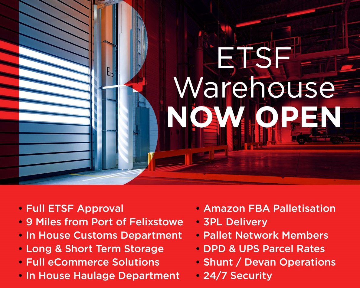 Do you need a short term loaded / unloaded storage solution? Just 9 MILES from the Port Of Felixstowe, we have our own #ETSF &amp; Short Stay #Warehouse Facility in Ipswich (Brunel Global Solutions) Contact us today!
