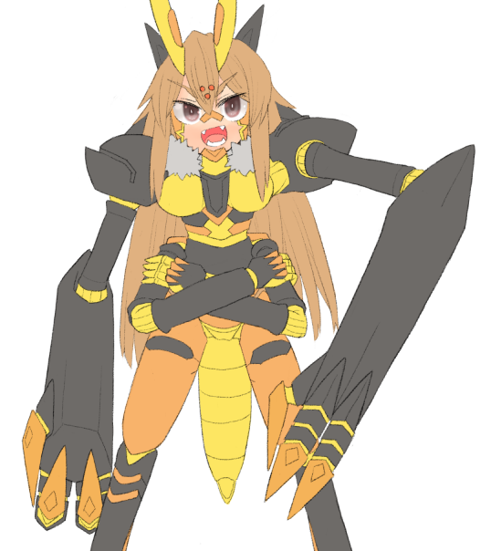 ビラキちゃん
あと影を付けるだけ 