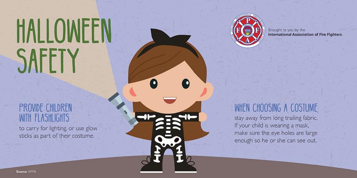 Halloween Safety Make sure you and your children are safe and seen!
