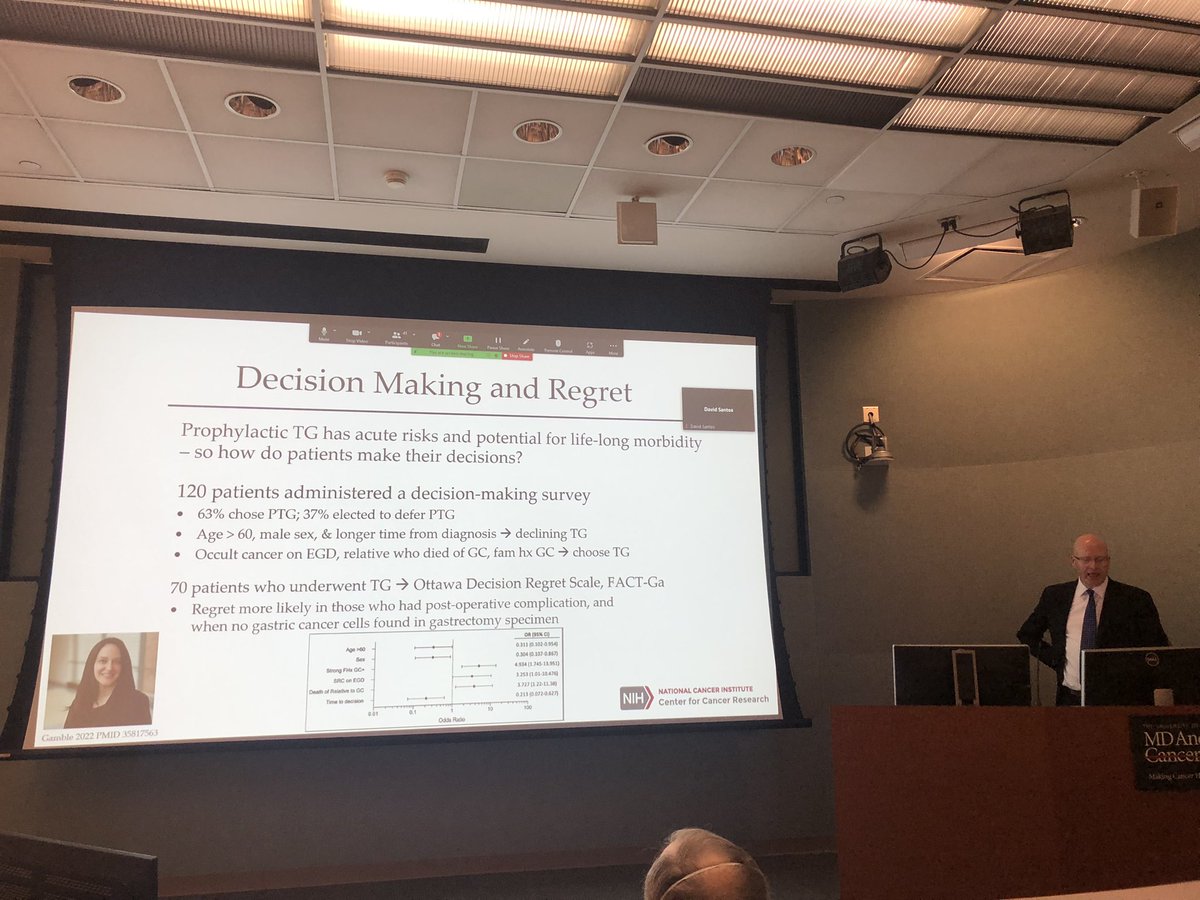 Christina Roland, MD, MS (@crisyroland) on Twitter photo Fantastic <a href="/MDAndersonNews/">MD Anderson Cancer Center</a> #oncsurgery visiting professor Grand Rounds by <a href="/JeremyLDavisMD/">Jeremy L. Davis MD, FACS</a> highlighting the incredible program around CDH1 hereditary gastric cancer <a href="/NCICCR_SurgOnc/">NCI Surgical Oncology</a> . @bertagnollimm Fantastic <a href="/MDAndersonNews/">MD Anderson Cancer Center</a> #oncsurgery visiting professor Grand Rounds by <a href="/JeremyLDavisMD/">Jeremy L. Davis MD, FACS</a> highlighting the incredible program around CDH1 hereditary gastric cancer <a href="/NCICCR_SurgOnc/">NCI Surgical Oncology</a> . @bertagnollimm
