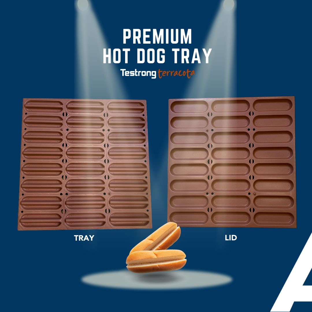 Coatresa's tweet photo. 🌭Did you know you can produce semi-divided #hotdog buns?

Our premium hot dog tray, consisting of a base and a lid and recoated with our Testrong® Terracota, is an excellent choice for high-production lines.
#Coatresa #Testrong #Foodproduction #Bread #Buns  #Bakery https://t.co/tDImSG4L55
