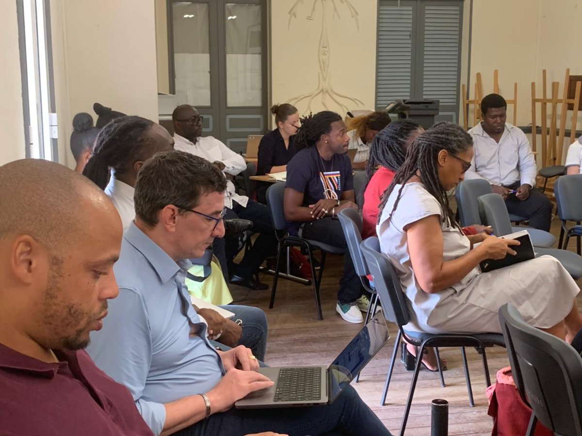 ARDI_GDI's tweet photo. 📢En direct des Ateliers de concertation dans le cadre de l’élaboration du Programme Territorial de l’Accompagnement des Entreprises de Guyane (PTAE)
📍RDV au Centre Administratif d’Interventions Techniques (CAIT) de Saint-Laurent du Maroni jusqu'à 16h30!
#entrepreneurs #echanges https://t.co/kUzW9DJJh4