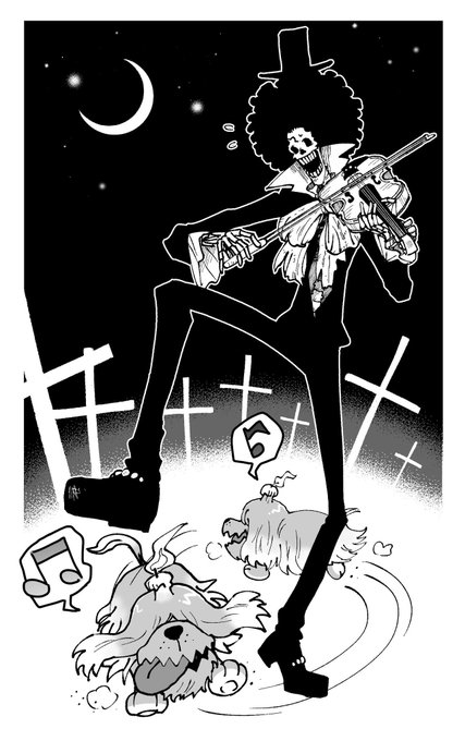 💀と🪦🐶
⚠︎クロスオーバー 