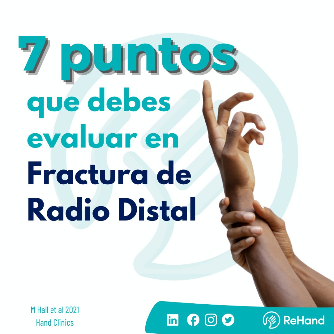 HealthinnTech's tweet photo. 🤯7 Resultados que DEBES medir tras una #Fractura de Radio Distal🤯

Una correcta evaluación y seguimiento del estado de nuestro paciente y evolución, nos permiten seleccionar un tto individualizado o modificarlo si el proceso lo exige

¿Conoces qué debemos evaluar?👇👇 https://t.co/KI0nXlBvOV