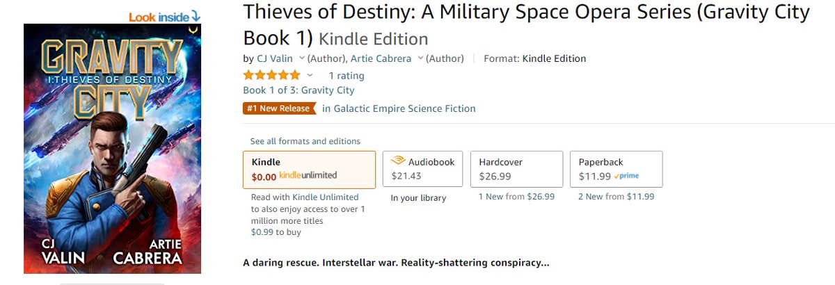 Get Gravity City Now for only .99 cents! 
#sciencefiction #amwriting #amreading #book