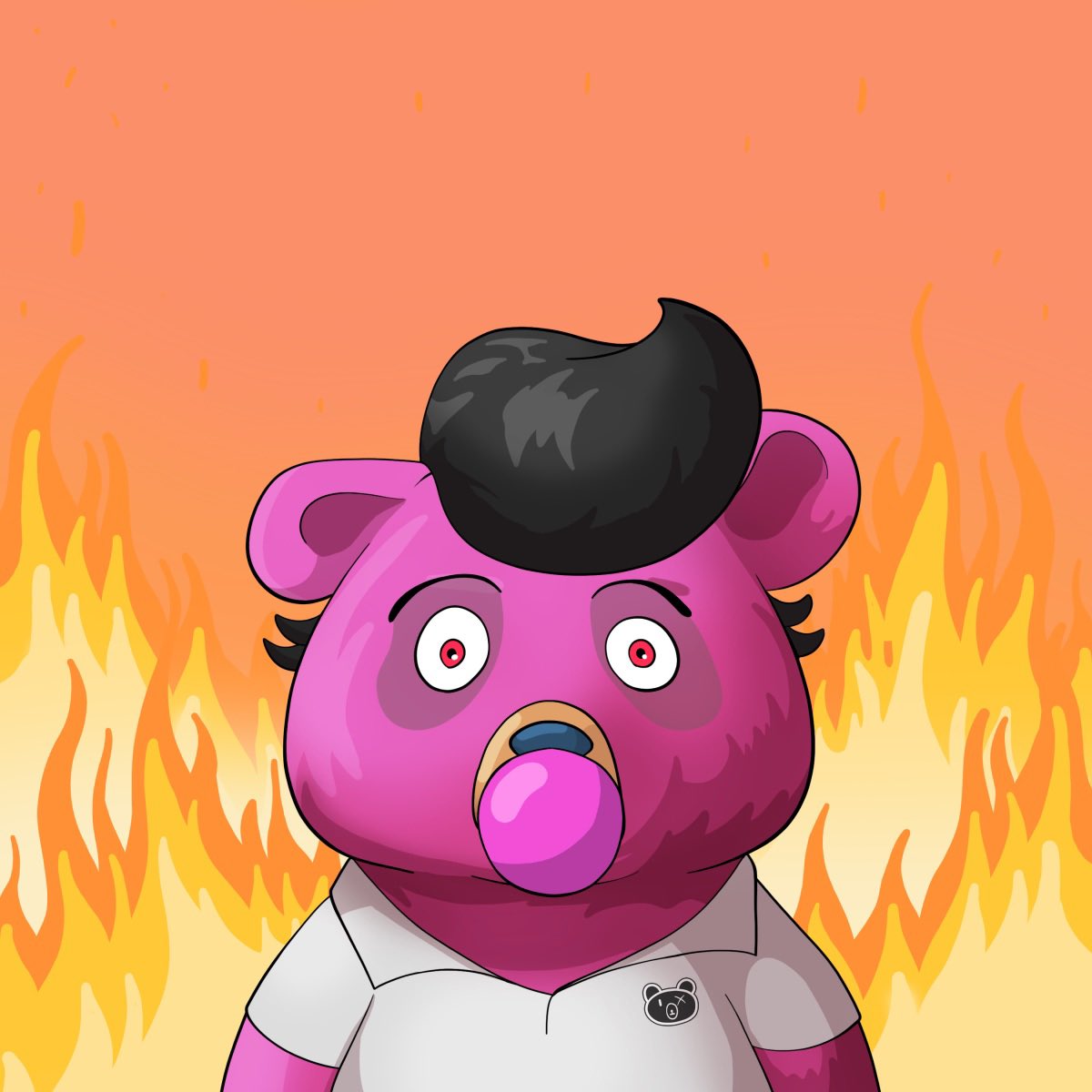 NiftyMcFly's tweet photo. @badbearsio Elvis is ready for some HUNEY ! #BB4L https://t.co/1HJLFvQJ1v