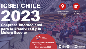 ¡Sólo quedan 3 días para que puedas acceder a tu tarifa rebajada de inscripción para @icsei2023! 😱 No te pierdas uno de los eventos más importantes referidos a la mejora y efectividad escolar que se desarrolla a nivel mundial 🤩 📌 celider.cl/2022/01/22/ics…