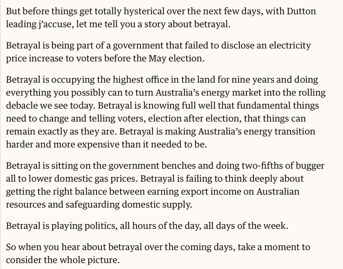 gliderdrew's tweet photo. @murpharoo @Carole3912 Well said Katharine Murphy.
Betrayed, by multiple liars.
Morrison, Dutton, Taylor.
They knew. https://t.co/bhQIjXNHJr