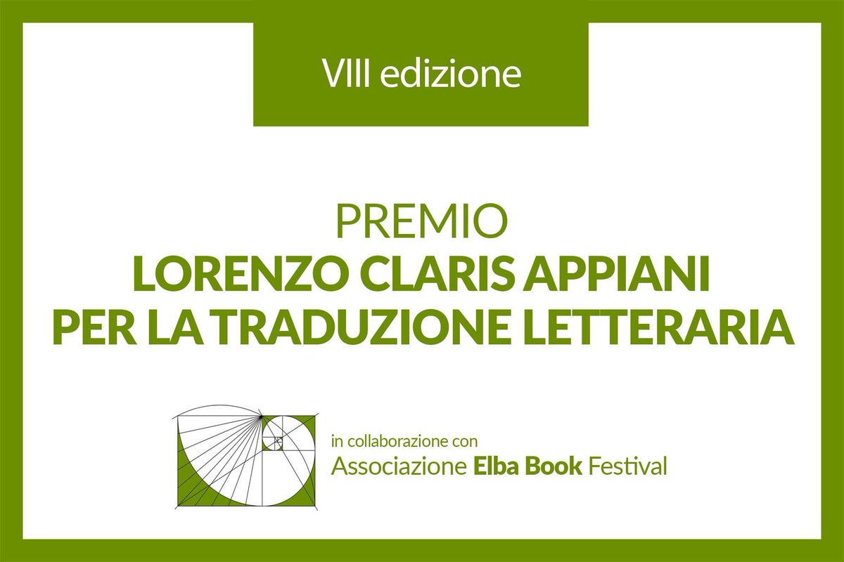 UniStraSiena's tweet photo. Premio Lorenzo Claris #Appiani per 1 #traduzione con 1 editore indipendente,promosso da fam.Appiani, @elbabookfest e #CentroStudisullatraduzione
edizione riservata a traduzioni dallo spagnolo in italiano in area ispanofona europea ed extraeuropea.
https://t.co/leY5BrweHG https://t.co/I1hNRiTqb4