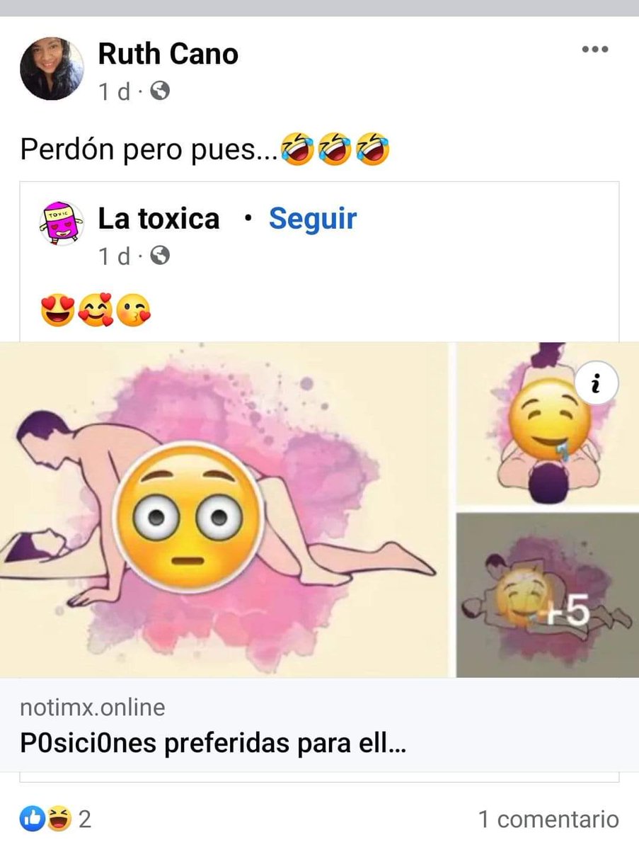 Mientras tanto la Ruthila Caño anda desatada 😈🔥 como su Apestol