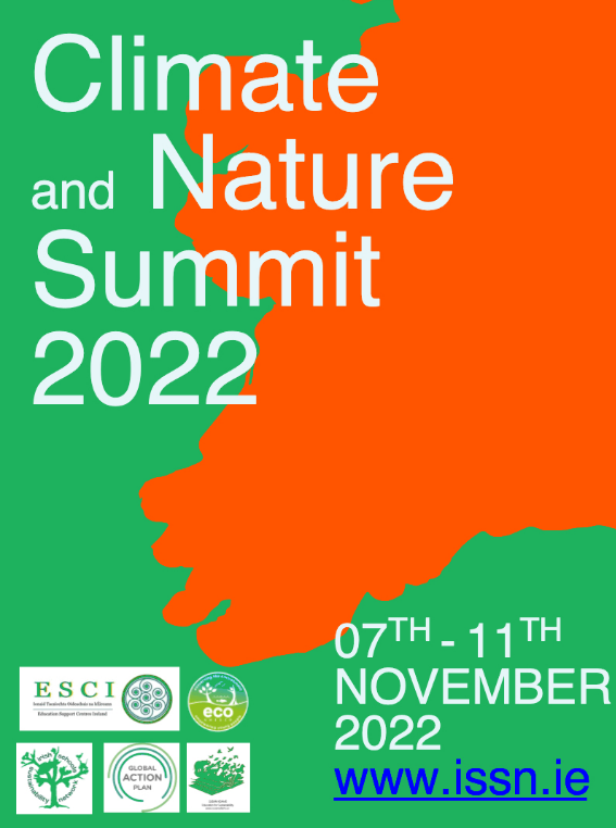 Calling all primary&secondary teachers. REGISTER now for the Climate & Nature Summit, 7th to 11th Nov on issn.ie.Spread the word! Let's create a space in our schools for climate&nature conversations when world leaders are coming together for COP27. @IrishSchSusty