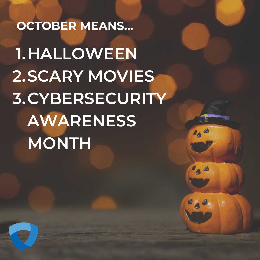 Unlike Halloween, #cybersecurity isn't scary. Check out our top 10 tips for staying safe online: hubs.la/Q01qKTwB0 #CybersecurityAwarenessMonth #BeCyberSmart #halloween