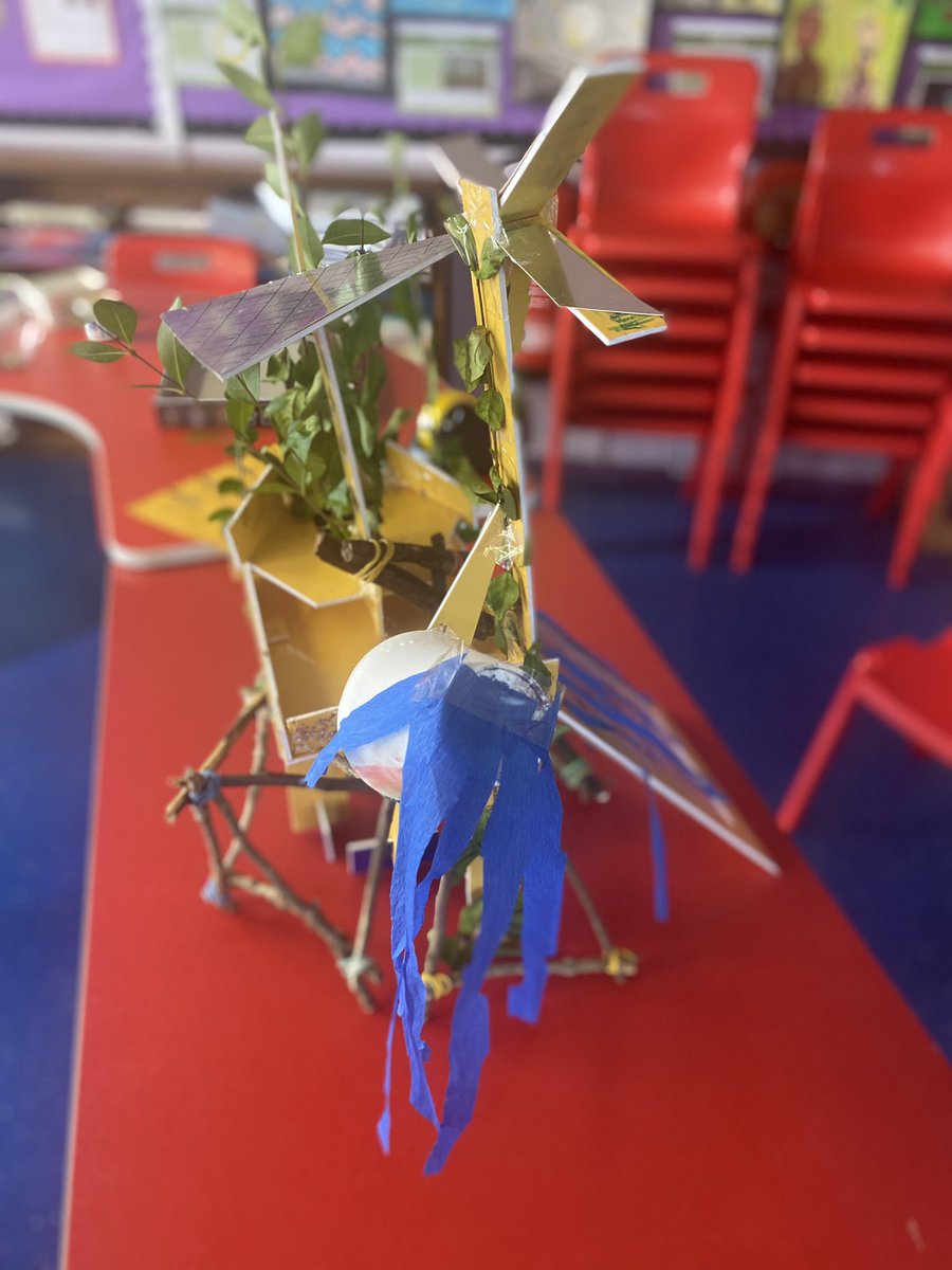 SaintPrimary's tweet photo. All Aboard See Monster creation by P4-6 using natural materials. #OurSchoolSeeMonster @unboxed2022 https://t.co/WcvC9MStKI