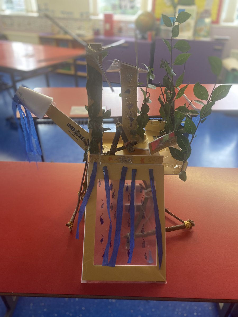 SaintPrimary's tweet photo. All Aboard See Monster creation by P4-6 using natural materials. #OurSchoolSeeMonster @unboxed2022 https://t.co/WcvC9MStKI