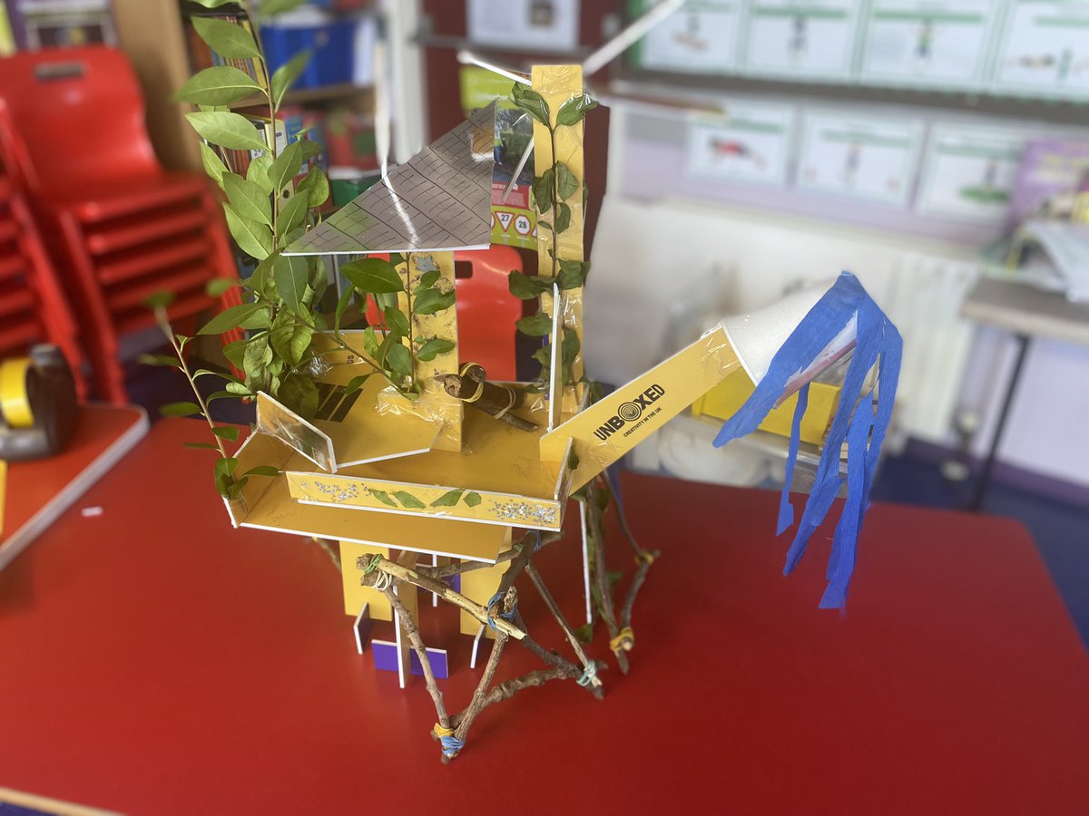 SaintPrimary's tweet photo. All Aboard See Monster creation by P4-6 using natural materials. #OurSchoolSeeMonster @unboxed2022 https://t.co/WcvC9MStKI