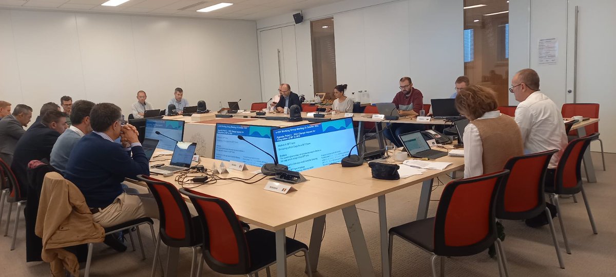 The EU e-ISR working group #WeCoordinate met in Paris to support the implementation of an electronic exchange system for Inspection & Surveillance Reports with 44 participants from 🇪🇺MS, @EU_MARE & EFCA. Discussion points: data exchange standard, new ISR types & much more.🎣