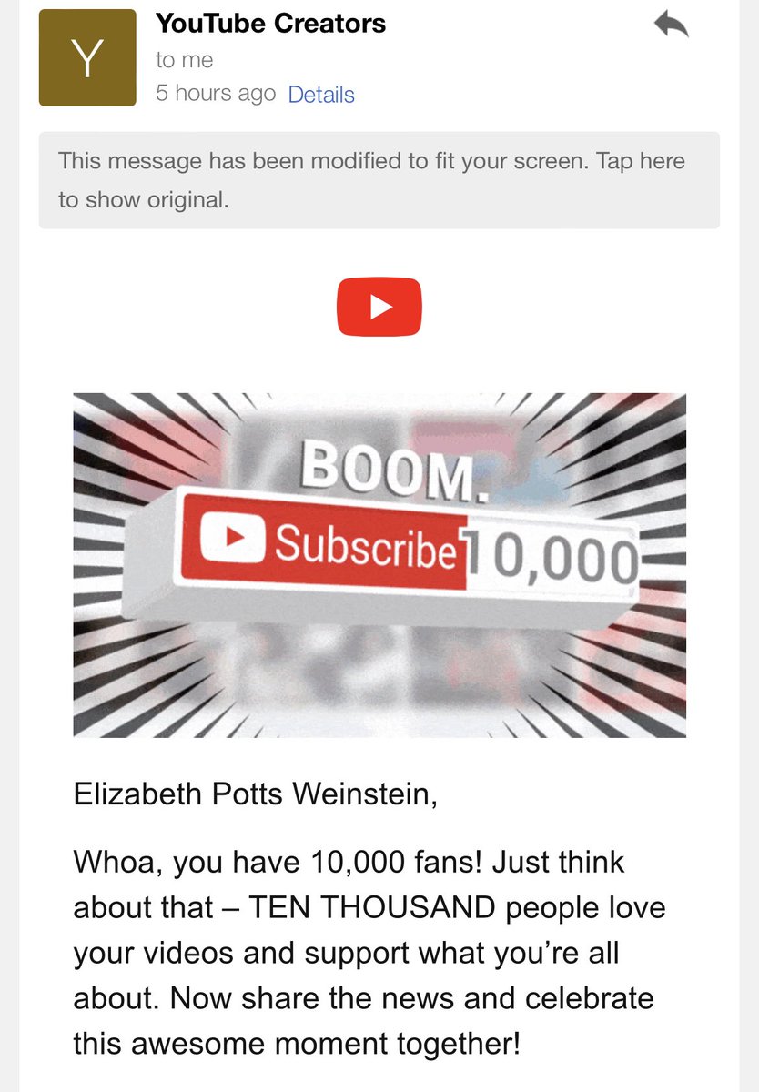🎉🎉 hit 10K subscribers on my YouTube channel!! Come join for vids re trademarks, starting your llc, and more - YouTube.com/ElizabethPW