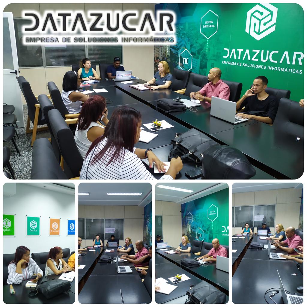 DATAZUCAR_'s tweet photo. Desarrolla @DATAZUCAR_ el Consejo de Dirección del mes de octubre dónde se realizan y debaten temas de interés para la empresa. #DatazucarEsFuturo #DatazucarPresente #CubaViveYTrabaja https://t.co/uGzFY5tmt4