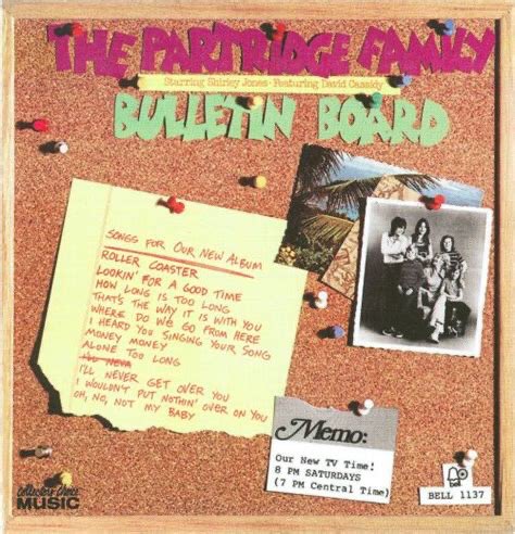 CassidyUnited's tweet photo. This week in Oct 1973 final studio album by #Partridge #Family #DavidCassidy ‘Bulletin Board’ released on Bell Records produced by #WesFarrell. #WreckingCrew #RonHicklinSingers #JohnBahler #HalBlaine
https://t.co/1P8ClPTOaP https://t.co/mQtYMGUEfr