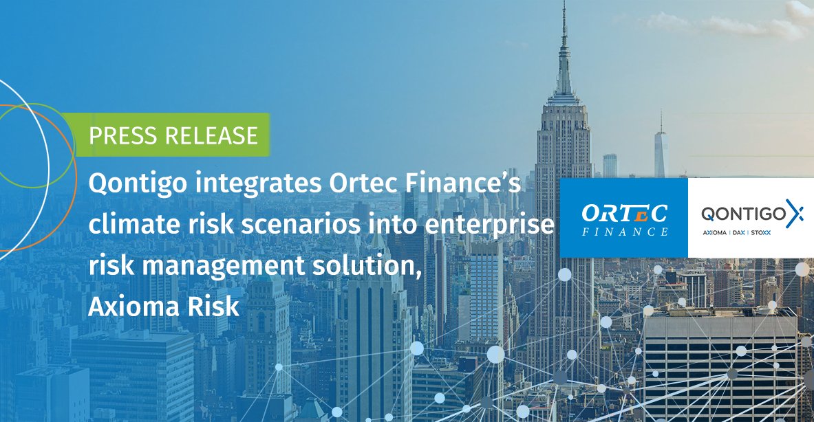PRESS RELEASE: @Qontigofinance integrates Ortec Finance’s climate risk scenarios into enterprise risk management solution, Axioma Risk. Details and pdf: ortecfinance.com/en/about-ortec… 

#ClimateRiskScenarios #ERM #ImpactInvesting #ClimateMaps #AxiomaRisk