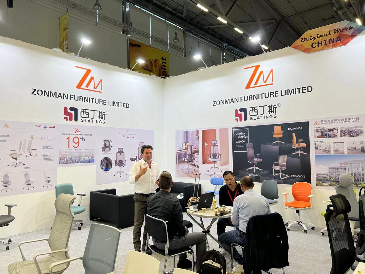 officechair12's tweet photo. Orgatec  2022 in Cologne
Booth No.:Hall 7, C009
#zonmanfurniture https://t.co/RwZ9lxIHLO