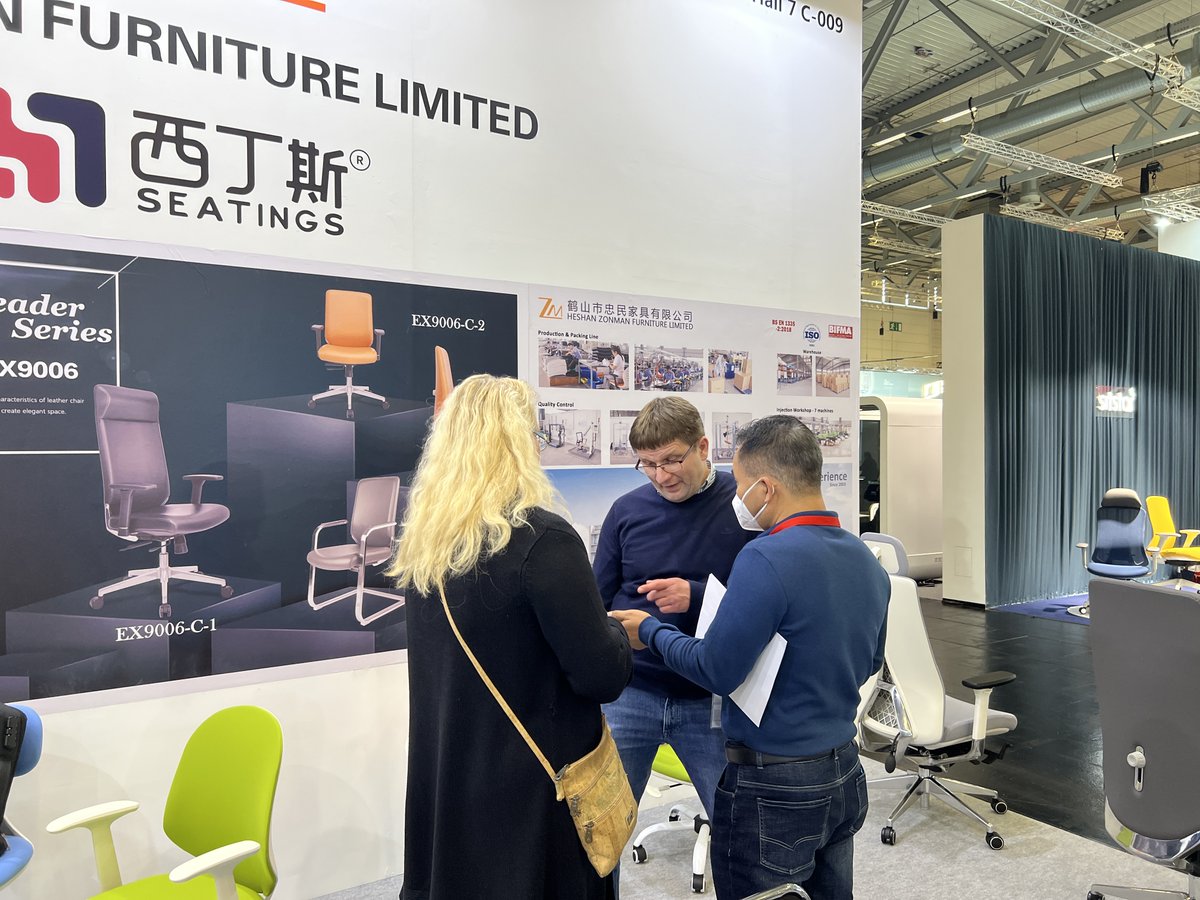 officechair12's tweet photo. Orgatec  2022 in Cologne
Booth No.:Hall 7, C009
#zonmanfurniture https://t.co/RwZ9lxIHLO