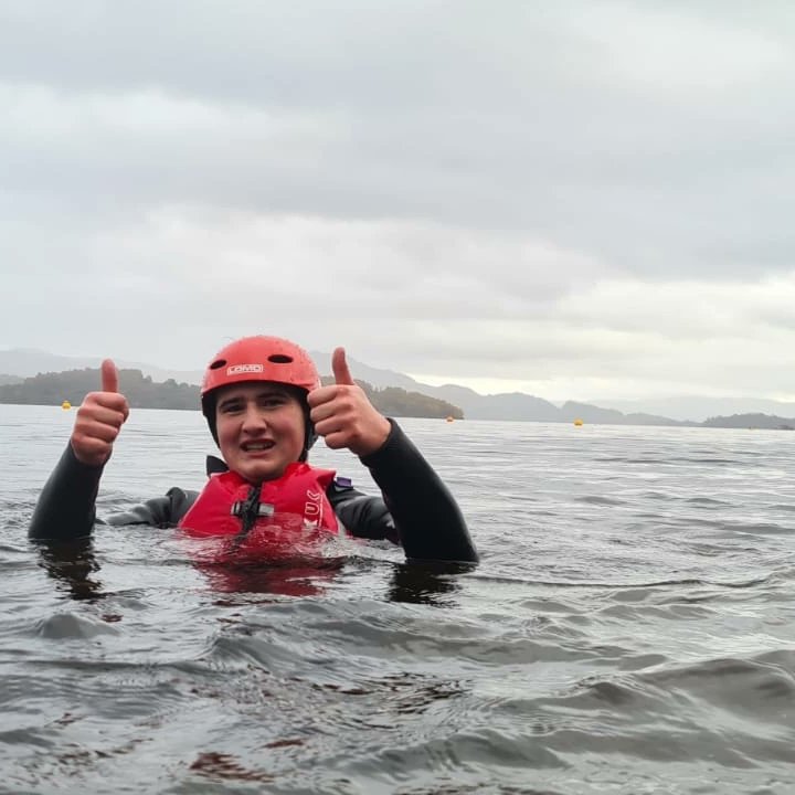 Partnership news! 🥳 Our team were out with Lourdes Secondary School for another activity day - canoeing at Loch Lomond! Nothing boost your mental health quite like fresh air, beautiful scenery + taking a dip in some chilly water! Well done everyone!! 🚣‍♂️ #changingyounglives