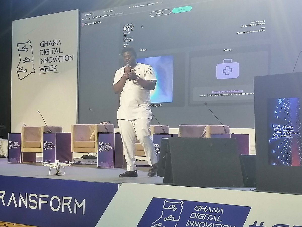 IsraelinGhana's tweet photo. Meet @darlingtinho (Darlington Akogo), CEO and Founder of @minoHealth.
They develop AI for the #Health and #Agricultural sectors.
Don't miss any of the break sessions @GDIW22.
@giz_ghana
#GDIW22
#digitalinnovation
#ignit
#Co-create
#develop
#transform https://t.co/lzUqcRc0Qr