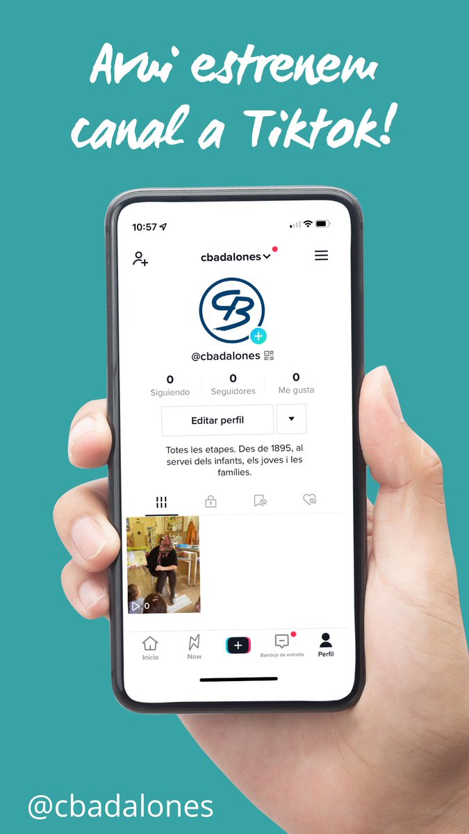 cbadalones's tweet photo. Avui estrenem canal a Tiktok amb un vídeo sobre les visites d'ahir a #EducacióInfantil! #Badalona #tiktok #femescola #desde1895 https://t.co/mbOaXFgF7S
