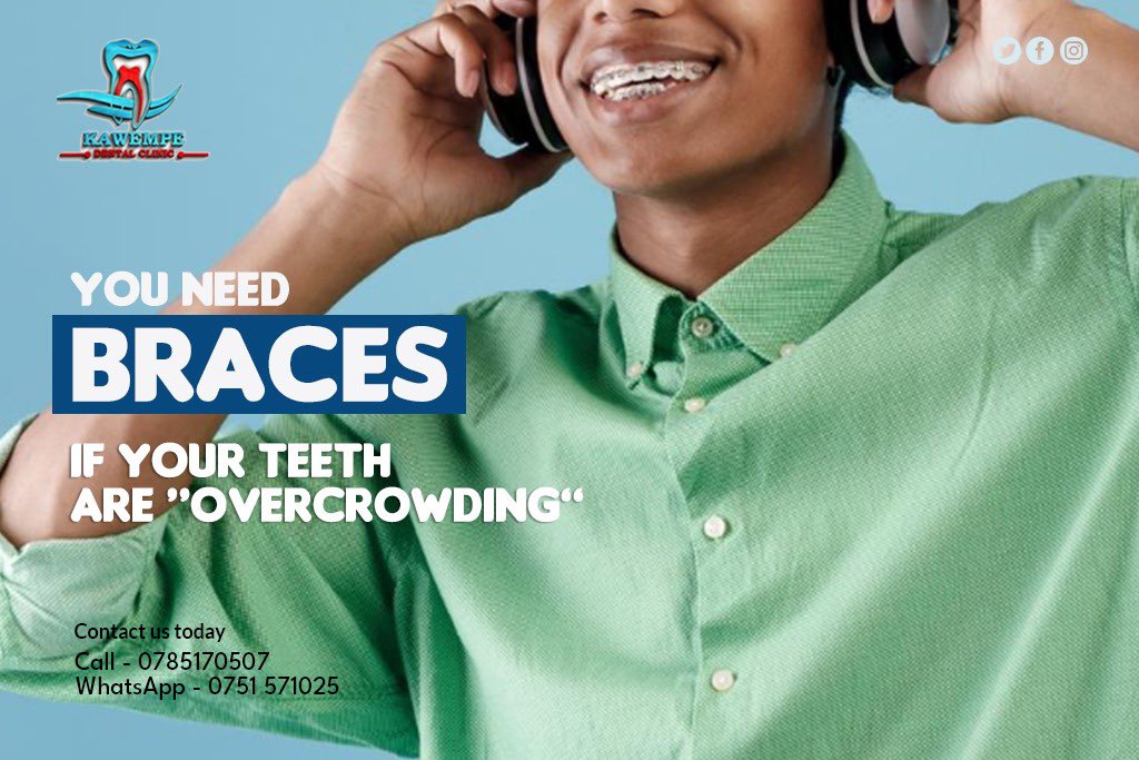 EzzyDigitalUG's tweet photo. Client - @kawempedentalservicesclinic
Campaign - “Braces”
#dentistry #dentalhygiene #dentaltips #knowyourteeth https://t.co/FLbEjVo7cm
