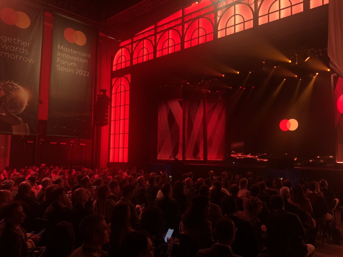 Empieza ya nuestro Mastercard Innovation Fórum!! #TogetherTowardsTomorrow #MIF2022