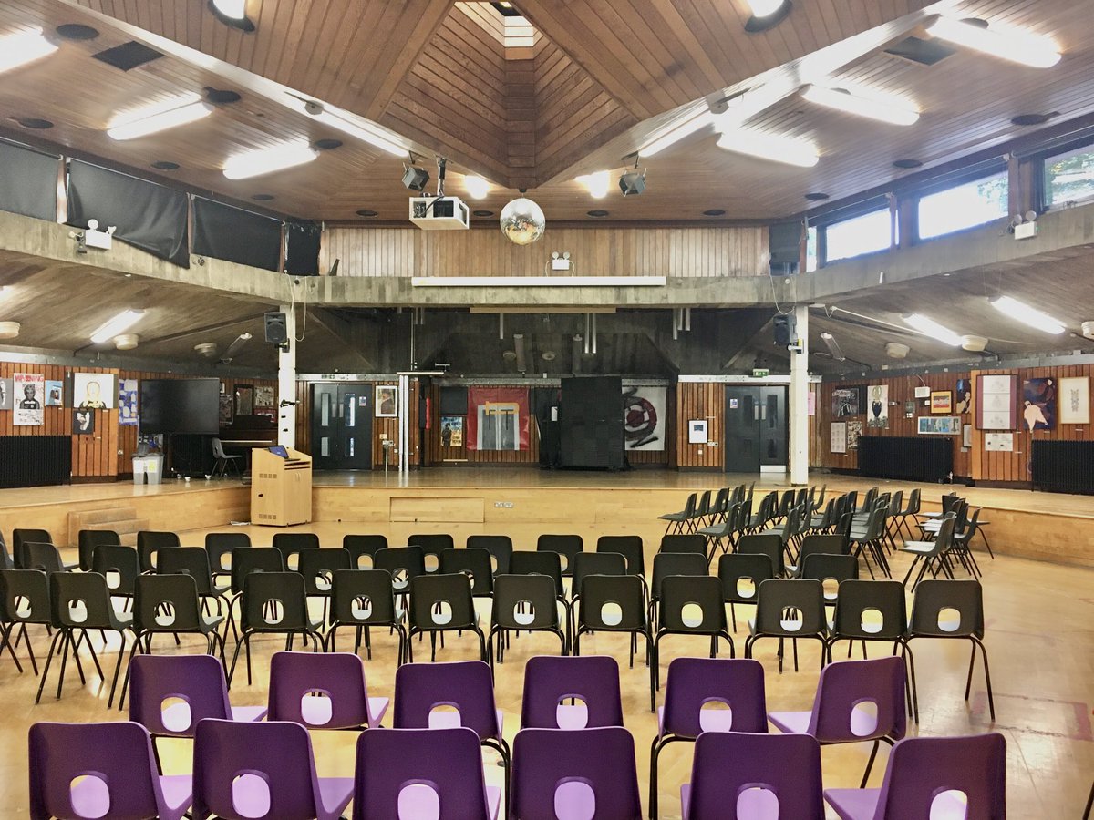 Launch of Brutalist Britain@aclandburghley school tonight at 6.30. Getting ready. See events ⁦<a href="/C20Society/">C20 Society</a>⁩. What to wear?