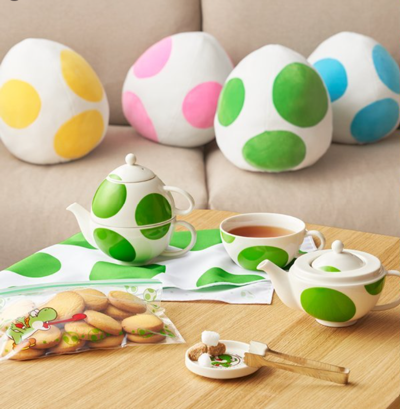 Stef 🍉 on X: what if we drank tea from the yoshi-egg tea set