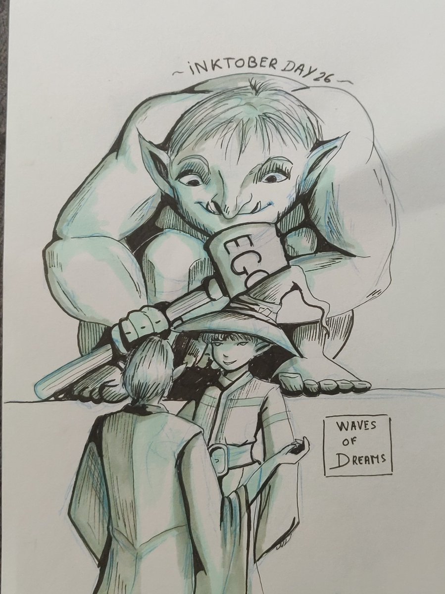 minitilt's tweet photo. ~Inktober Day 26~
        ~EGO~

#inktober2022 #inktober #inktober52 #ogre #ego #inktoberego #twinmarkersart #twinmarker #quickdrawing #illustrations #illustratrice #illustragram #illustrationartists #originalcharacter #originaldrawing #day26 https://t.co/iQUIFHIzxi