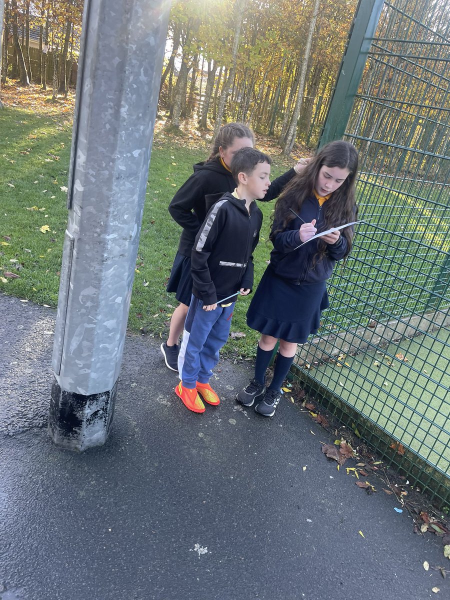 MrsMGault2's tweet photo. Primary 7 took part in a Time Scavenger Hunt. We used our knowledge of converting time to crack a code ⏰ @NewStevenstonPr https://t.co/b0pDqUf6ke