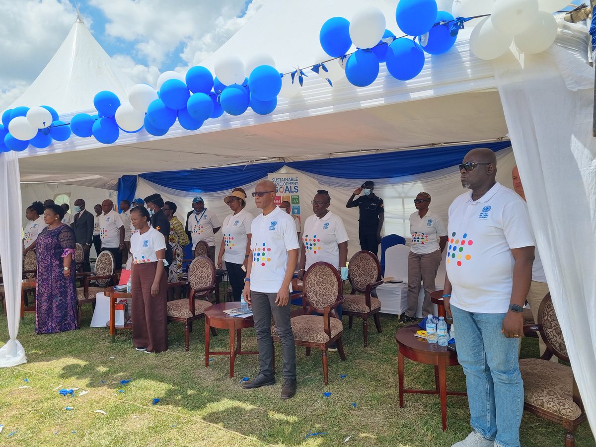 Minister of General Duties in @OPMUganda and #SDGs Focal Person, Hon Justine Kasule Lumumba, has arrived in Mbarara to preside over the #UNDayUg22 Commemoration. @IOMRONairobi