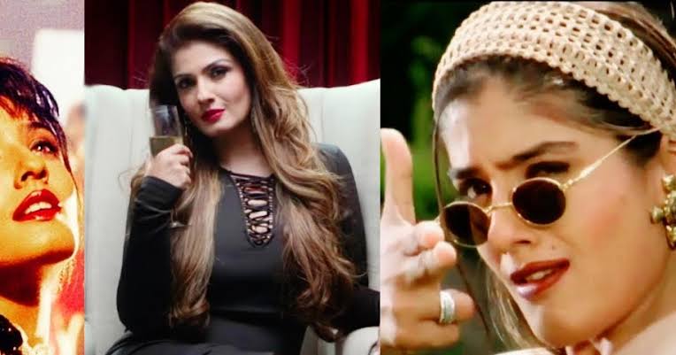 Happy birthday to Raveena Tandon      From Ravi .....   Ankhiyon se goli maare...  