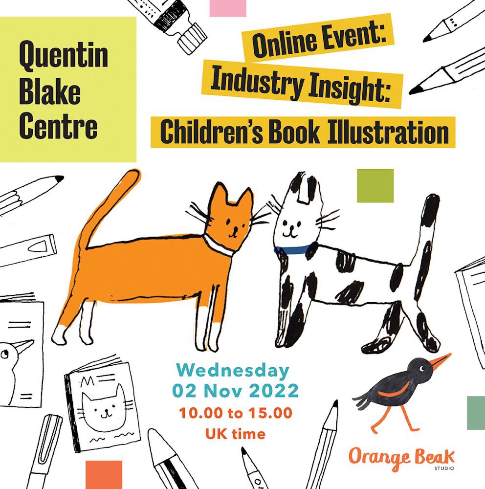 Calling all aspiring picture book creators! Don’t miss this spectacular @qbcentre virtual event with @Orange_Beak featuring a talk from illustrator extraordinaire @SharonKingChai and Two Hoots senior editor Helen Weir ✨ qbcentre.org.uk/events/industr…