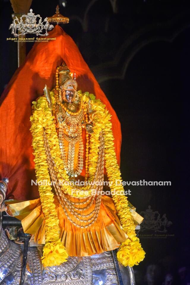 NallurTemple's tweet photo. Nallur Kandaswamy Temple
Kandha Sashti Festival – 1st Day 🙏🏼 #ௐ #முருகா #நல்லூர்முருகன்துணை  #நல்லூர்கந்தன்துணை #நல்லூர் #யாழப்பாணம் #Nallur #Jaffna #SriLanka #Worship https://t.co/QlwkIGxjgp