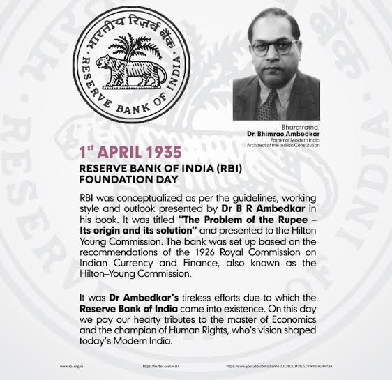 Profdilipmandal's tweet photo. करेंसी नोट पर अशोक स्तंभ की वापसी हो। इसके अलावा अगर कोई तस्वीर लगानी हो तो वह तस्वीर बाबा साहब आंबेडकर की होनी चाहिए। भारतीय बैंकिंग सिस्टम पर उन्होंने हिल्टन यंग कमीशन को जो प्रतिवेदन सौंपा था, उसी के आधार पर @RBI की स्थापना हुई। भारतीय करेंसी पर पहला अध्ययन उनका ही था। https://t.co/vYX1tZvPaq