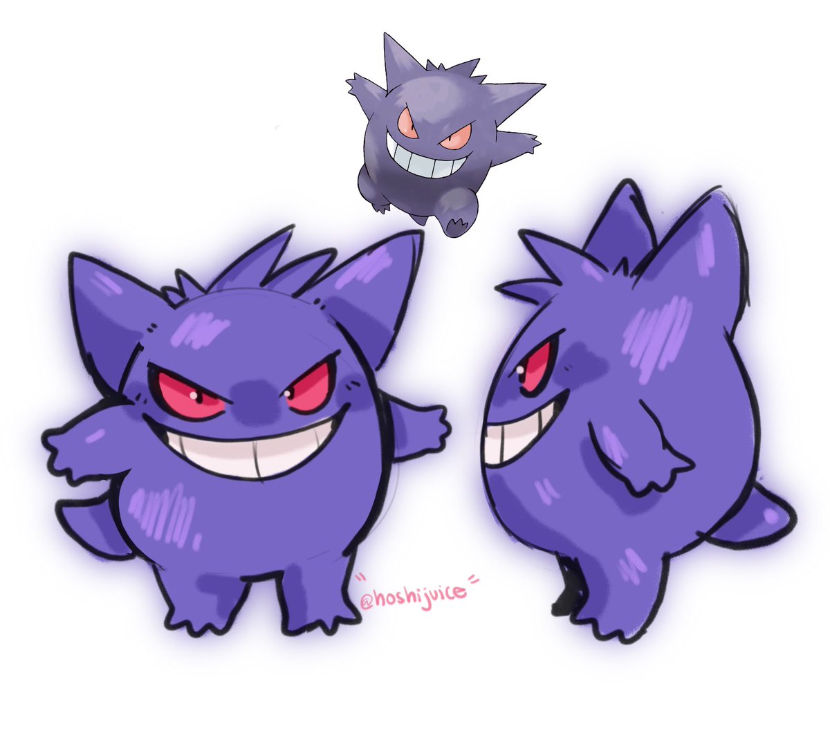 🎃 Shiny Mega Gengar 👻 . . . . . . . . . . . . . . . #pokemon