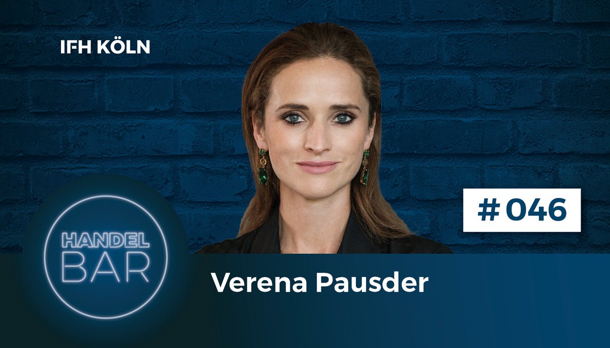 IFHKoeln's tweet photo. Eine neue Folge der #HandelBar ist online! 🙌 Warum #Mut zur #Veränderung wichtig ist und warum ihr die #Entwicklung der #Innenstädte am Herzen liegt, erzählt #VerenaPausder in unserem #Podcast 🔊
👉 Hier reinhören: https://t.co/ShqcTdgkwc https://t.co/1vIZghqmEA