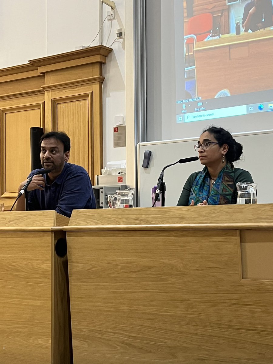 MediaLSE's tweet photo. Great turnout yesterday at our hybrid event discussing #ShakuntalaBanaji &amp; #RamBhat’s new book, Social Media and Hate. 

Lovely to see so many students, alumni &amp; colleagues! Thanks to all who attended in person/ online &amp; @LSEpublicevents @pagesofhackney @Prof_Rodriguez1 https://t.co/DbAIOJwIKC