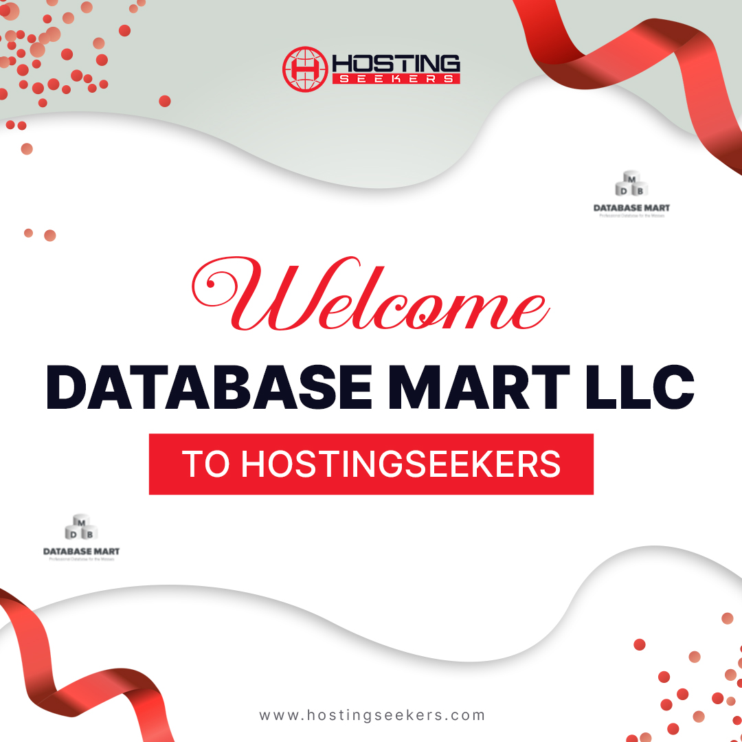Hostingseekers1's tweet image. We are thrilled to welcome Database Mart LLC to the HostingSeekers family ! We&apos;re glad to welcome you and look forward to working with you. 🤩

👉Company Profile - hostingseekers.com/company/databa…

#wsdhs #windowhosting #Databasemart #HostingSeekers #buyhosting #business #webhosting