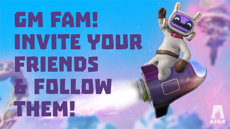playafar_'s tweet photo. Ride or die 🚀💕 🙌

😊👇
 Who should Rafa follow? Tag them below!
🐛
Tag your favorite game! What are you playing? Besides #playafar ofc :) https://t.co/KwT0pPot4S