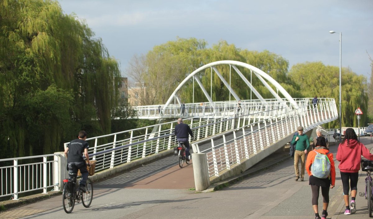 A riverside bridge in Cambridge is due to get a new name to commemorate a local man who was a leader in the anti-slavery movement. orlo.uk/Gtiox