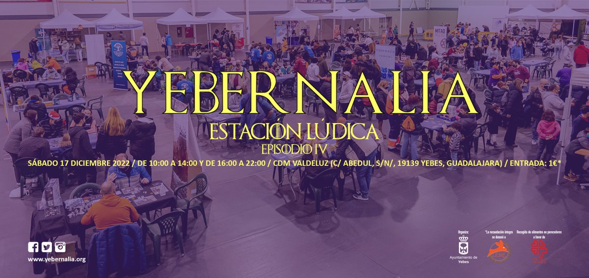 Yebernalia Estación Lúdica tweet media