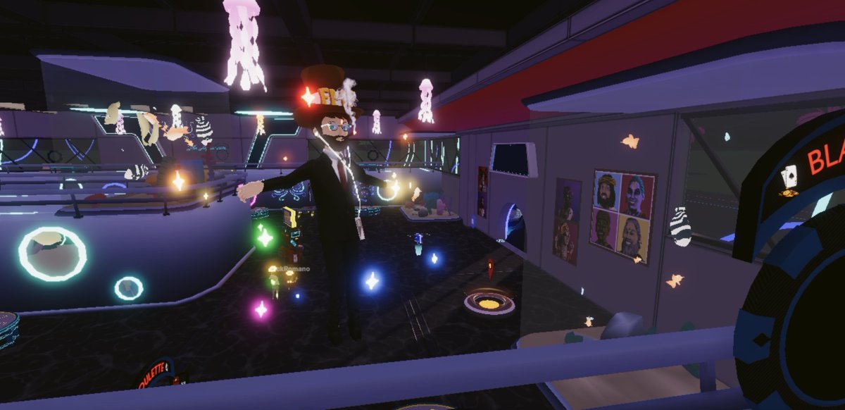 Djiv_01's tweet photo. ☕️ A coffee, a #Holyrail at the Aquarium and then towards the Holy Temple 🃏👀

☕️ Good morning Holy people 🔥🔥🔥
@TheHolyOnesNFT📍-145.130 @decentraland 

#ThatsHoly #HolyAF #NFTs #NFT #NFTCommunity #Metaverse #gaming #Web3 #web3community #ETH #Bitcoin #Ethereum #Crypto #Nfts https://t.co/XM5iemkaYG